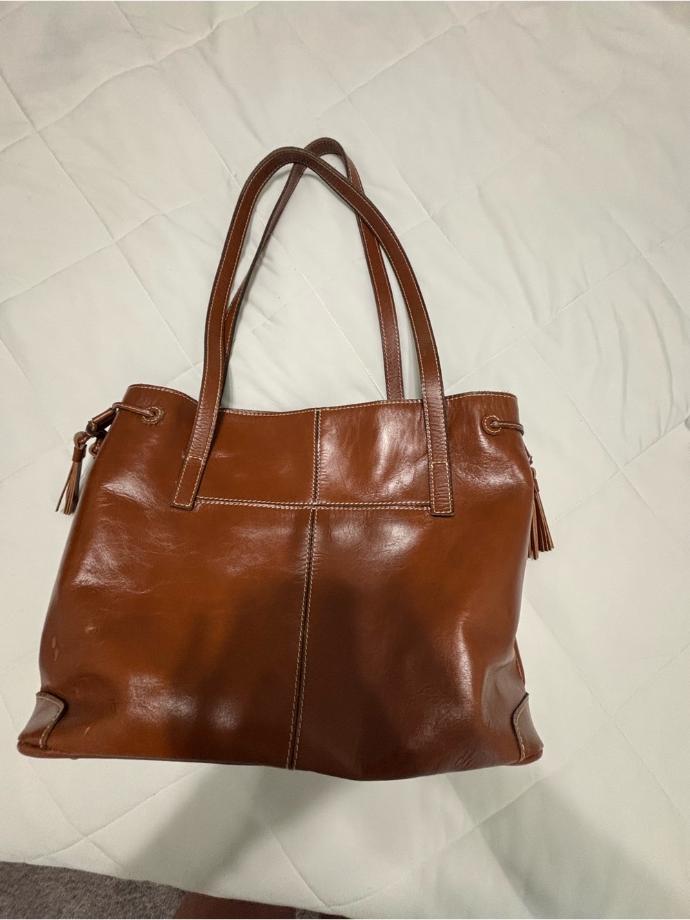 Patricia Nash Kemble leather tote